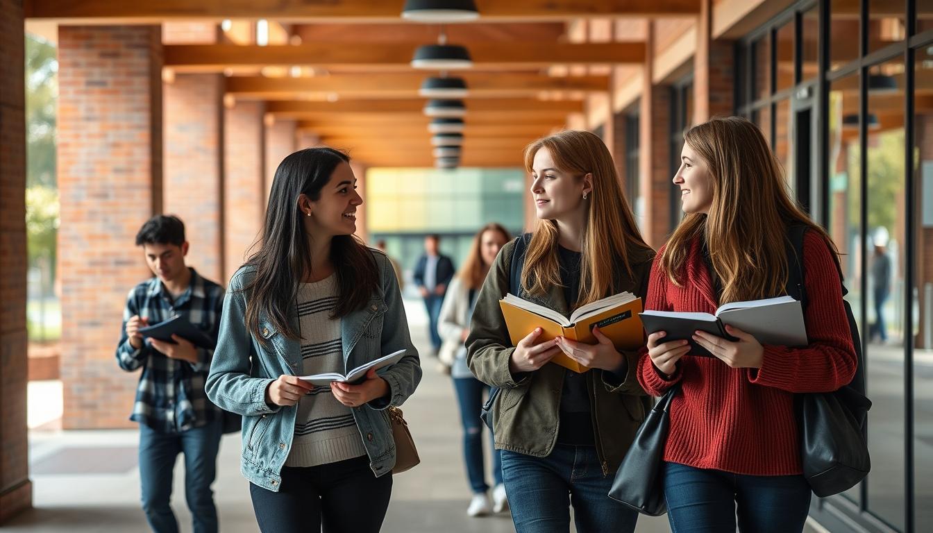 University campus and academic environment in London